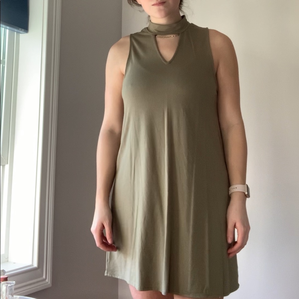 Green dress